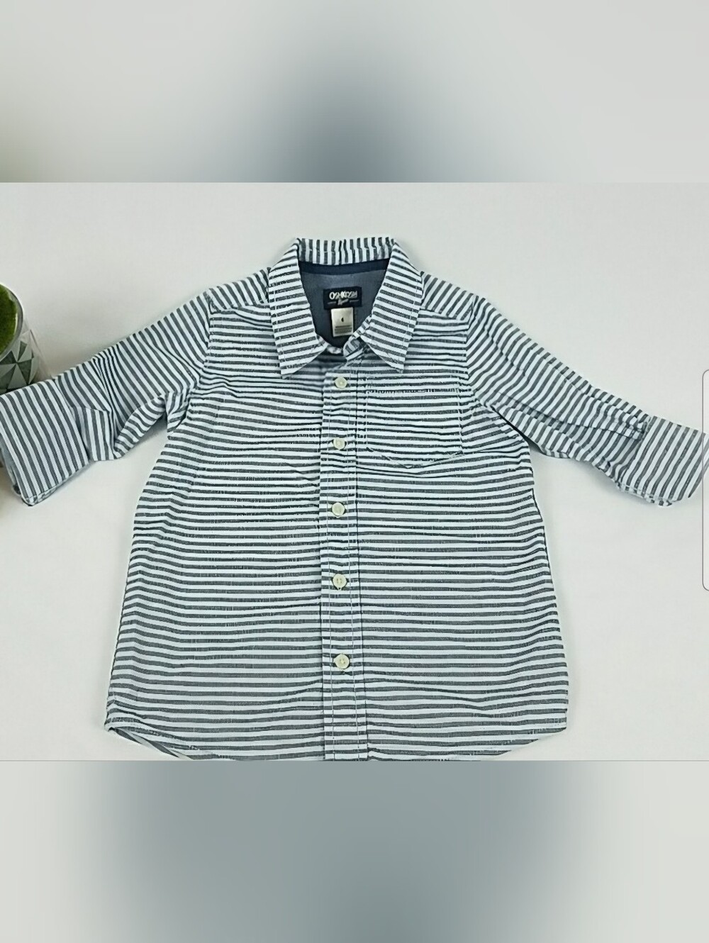 Boys Button Down Shirt Size 6